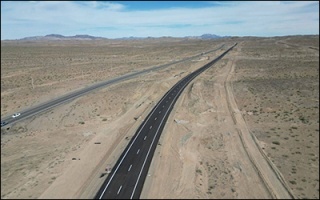 بهره برداری از ۱۱ کیلومتر بزرگراه در محور زاهدان - خاش