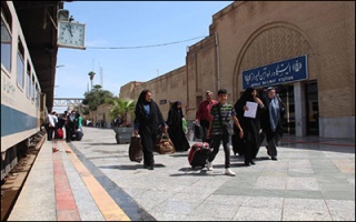 جابجایی ۱۲۳ هزار نفر مسافر از طریق ناوگان ریلی راه آهن جنوب