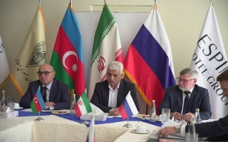 برگزاری جلسه سه‌جانبه معاونان راه‌آهن کشورهای ایران ، آذربایجان و روسیه