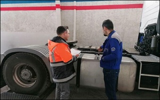 انجام حدود ۹ هزار معاینه فنی خودروی سنگین و نیمه سنگین در استان اردبیل