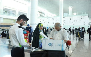 اعزام ۱۴ هزار زائر حج تمتع از شهر فرودگاهی امام خمینی (ره)