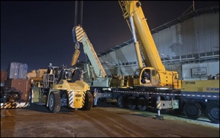 تأمین دو دستگاه ریچ استاکر جدید برای پایانه کانتینری بندر بوشهر  یک دستگاه دیگر نیز به زودی اضافه خواهد شد