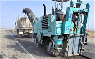 طرح بهسازی جاده قدیم قم - کاشان اجرا شد