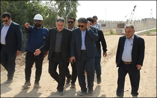 تلاش برای افتتاح پل عنافچه بر روی رودخانه در هفته دولت