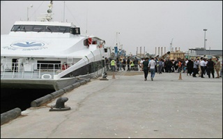 هزینه بلیت مسیر دریایی خرمشهر - بصره در ایام اربعین ۶۰۰ هزار تومان اعلام شد