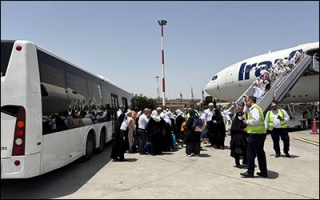 پایان عملیات بازگشت حجاج با نظم پروازی هما  ثبت رکورد ۶.۵ دقیقه تاخیر