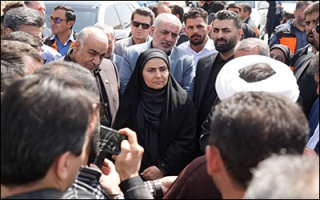 بازدید وزیر راه و شهرسازی از احداث باند دوم محور گوشکی - قرح
