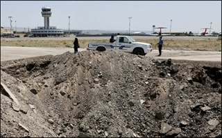 ۴ حمله به بخش غیرنظامی فرودگاهی کشور توسط رژیم صهیونیستی  فرودگاه قزوین سه همت خسارت دید