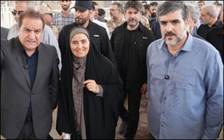 بازدید وزیر راه و شهرسازی از مرکز پایش راهداری و حمل و نقل جاده‌ای مرز مهران