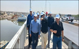 بازدید مدیرعامل راه‌آهن از خط آهن شلمچه - بصره  تسهیل تردد زائران در ایام اربعین در دستور کار