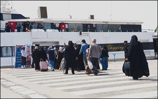 راه اندازی خط کشتیرانی مسافری خرمشهر - بصره ویژه اربعین حسینی