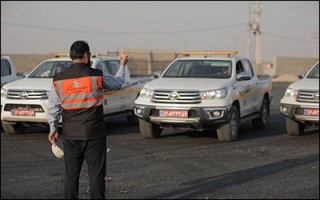 استقرار ۳۰ گشت راهداری در محورهای منتهی به پایانه‌های مرزی استان خوزستان