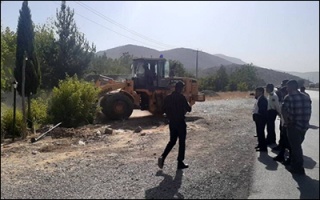 برخورد با ۳۰۱ مورد ساخت‌وساز و دسترسی غیرمجاز در جاده‌های استان فارس