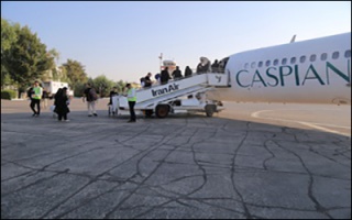 انجام پروازهای ویژه اربعین از فرودگاه ارومیه