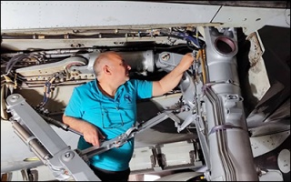 انجام عملیات چک A ایرباس A319 هما ؛ آماده‌سازی برای بازگشت به ناوگان