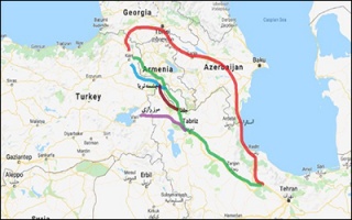با تکمیل راه‌آهن تبریز – مرند – چشمه‌ثریا ، ایران به حلقه کلیدی کریدور اوراسیا تبدیل می‌شود