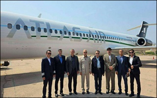 آغاز پروازهای منظم هواپیمایی اطلس در مسیر بندرعباس – بوموسی