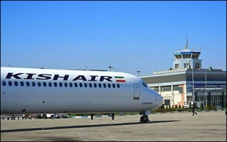 انجام نخستین پرواز مسافری از فرودگاه اردبیل به مقصد کیش