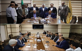 توسعه حمل‌ونقل ریلی در بافق  امضای قرارداد احداث مسیر ریلی مشترک میان سنگ‌آهن مرکزی ، فولاد بافق و راه‌آهن