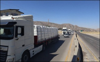 جابجایی بیش از ۳ میلیون تن کالا از استان اردبیل طی هفت ماه گذشته