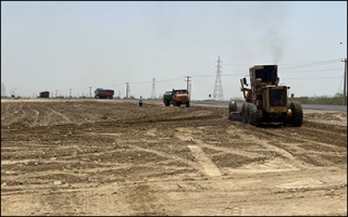 پروژه احداث باند دوم محور ایرانشهر - نیکشهر با شتاب مطلوبی در حال اجرا است