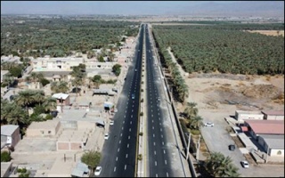 پایانی بر سالها انتظار در جنوب کرمان  پروژه آسفالت محور جیرفت - عنبرآباد به بهره‌برداری رسید