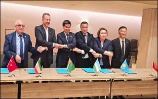 توافق ترانزیتی ۶ جانبه در استانبول  ایران ، دروازه طلایی قطارهای کانتینری از چین به اروپا