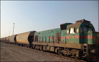 آغاز ترانزیت ریلی گازوئیل از بندر امام خمینی (ره) به افغانستان