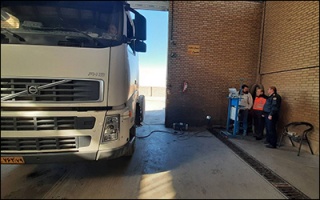 ۲۴.۳ درصد از ناوگان سنگین استان قزوین در معاینه فنی مردود شدند