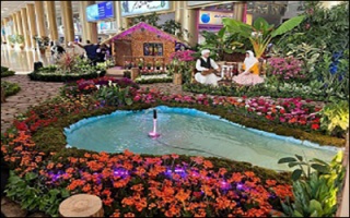 نوروز متفاوت فرهنگی در فرودگاه مشهد