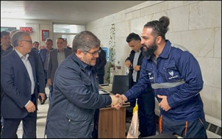 بازدید مدیرعامل راه‌آهن از ایستگاه تهران  ارزیابی میدانی روند خدمات‌رسانی و عملکرد قطارها در ایستگاه تهران