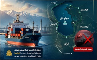 چگونه کشتیرانی در دریای خزر بعد از بسته شدن تنگه هرمز و محاصره دریایی ایران اهمیت دو چندان پیدا کرده است ؟