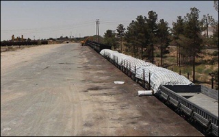 احداث خط جدید بارگیری در ایستگاه راه‌آهن شاهرود