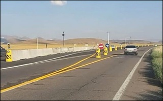 ۳.۵ کیلومتر دیگر از بزرگراه مرند - جلفا در آذربایجان شرقی زیر بار ترافیک رفت