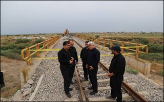 بازگشت سریع پل ریلی آق‌تکه‌خان در استان گلستان به مدار بهره‌برداری  بازسازی اساسی ادامه دارد