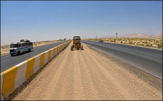 ایمن‌سازی ۴.۵ کیلومتر از محور کریدوری سرخه – لاسجرد در استان سمنان