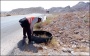 پاکسازی و ایمن سازی محورهای مواصلاتی شهرستان بندر خمیر در استان هرمزگان