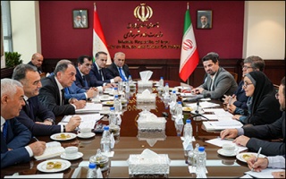 دیدار وزیران انرژی و حمل‌ و نقل تاجیکستان با وزیر راه و شهرسازی  تأکید ایران و تاجیکستان بر تسریع همکاری‌های حمل‌ونقلی و لجستیکی
