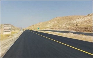دو کیلومتر از پروژه چهارخطه واریانت نصریان در محور مهران – دهلران به بهره برداری رسید