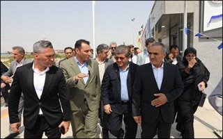 نصیرشهر در مسیر حمل‌ونقل پاک  ایستگاه ریل‌باس با حضور مدیرعامل راه‌آهن افتتاح شد