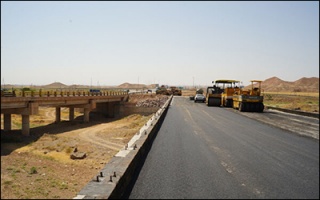 اتصال انتهای محور اردبیل – سرچم به مسیر آزادراهی  ۷ کیلومتر در آستانه بهره‌برداری