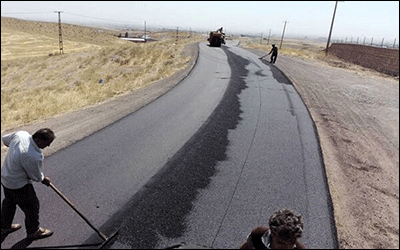 اجرای بیش از ۴۵ کیلومتر روکش آسفالت حفاظتی راه های اصلی، فرعی و روستایی لرستان