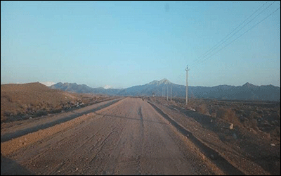 روکش آسفالت محور جغین