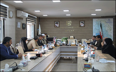 نشست مشترک مدیریت بنادر و دریانوردی و رئیس دانشگاه علوم پزشکی آبادان