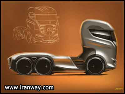 کامیون افسانه ای بنز