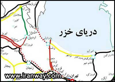 ورود راه آهن روسیه به پروژه های زیرساخت حمل و نقل ریلی محور رشت - آستارا